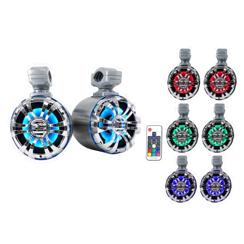Rockville 2 WB50KLS Silver 5.25
