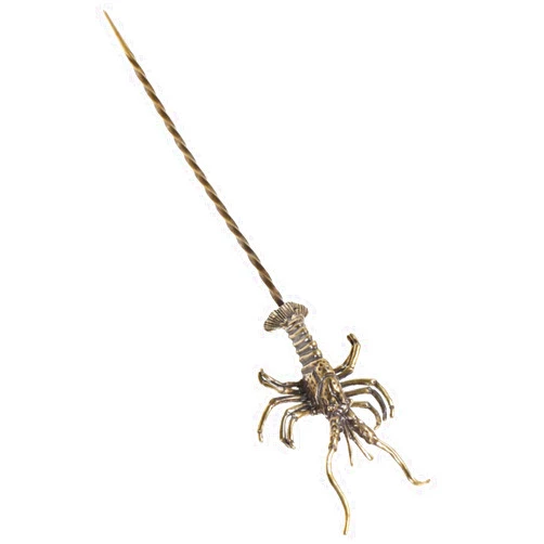 Luxshiny Brass Tea Needle Puer Puerh Tea Needle Ice Pick Tool for Breaking Tea Cake Brick or Breaking Ice for Kitchen