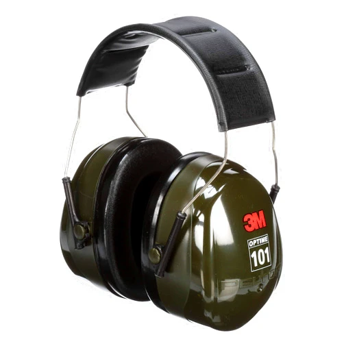 3M PELTOR Optime 101 Earmuffs H7A, Over-the-Head