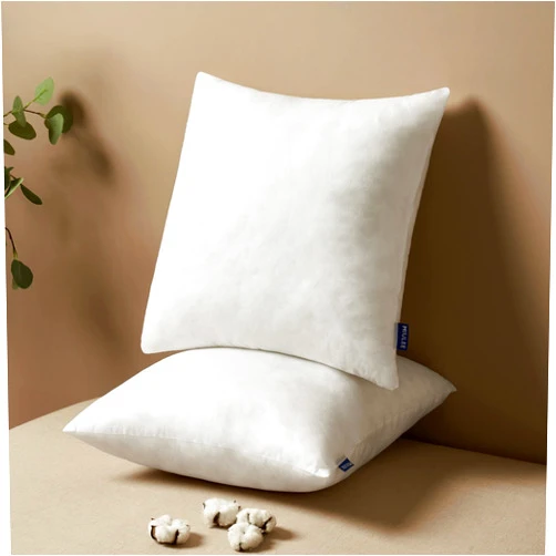 MIULEE 16x16 Pillow Inserts Set of 2, Square Decorative Throw Pillows Premium Fluffy Pillow Forms Sham Stuffer for Living Room Sofa Couch Bed
