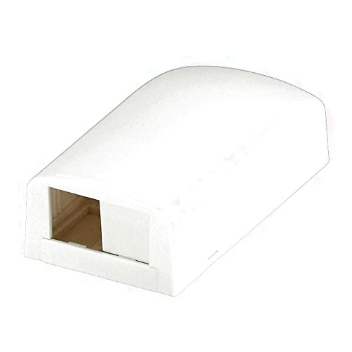 CAI - PANDUIT PANDUIT Surface Mount Box, Mini Com, 2Port, White