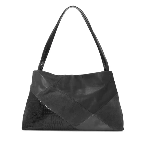 Lucky Brand Womens Jema Leather Shoulder Bag