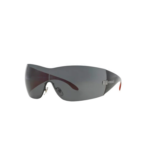 Versace VE2054 Wrap Square Sunglasses For Men For Women + BUNDLE with Designer iWear Eyewear Care Kit