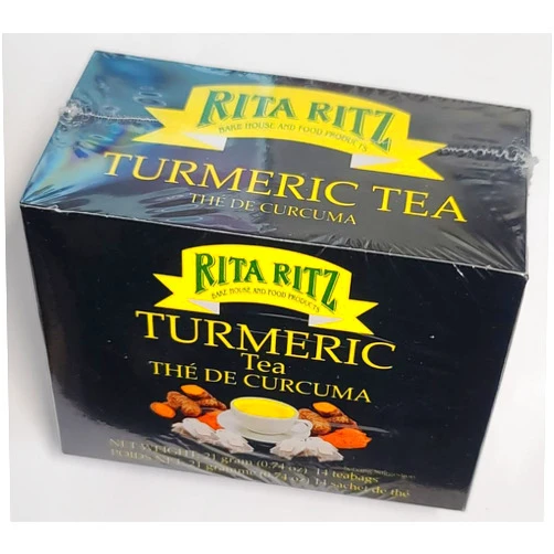 Rita Ritz TURMERIC Tea - (2 Box) 14 Tea bags per Box