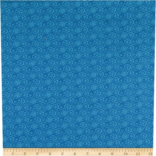 Benartex Contempo Heart and Home Flake Dot Dark Blue, Quilting Fabric by the Yard