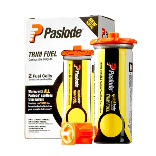 Paslode Universal Short Yellow Trim Fuel Cell - 816007 - For Paslode Finish & Brad Nailers - 2 Pack