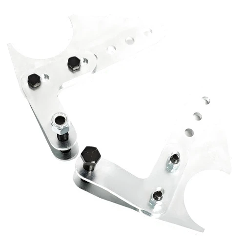 7BLACKSMITHS Coil Over Shock Mount Adjustable Rear Lower Brackets Steel Kit for Coil Overs