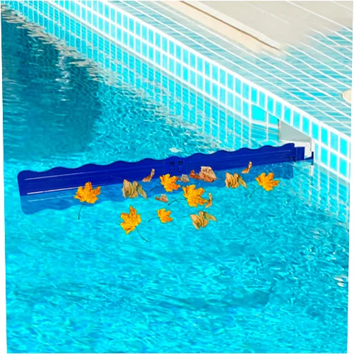 NICENICY Pool Skimmer Arm, Skimmer Guard, Pool Skimmer, Hands Free Pool Skimmer to Collect Debris, Fits Most Skimmer Systems on In-ground Pools Outfall Within 6.7’ to 4’, Blue