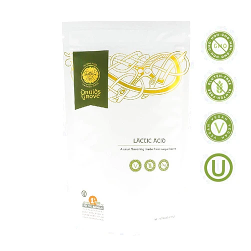 Druids Grove Lactic Acid Vegan ⊘ Non-GMO Gluten-Free OU Kosher Certified - 8 oz.