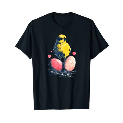 Puddin Threads Retro Easter, Chicken, Cute Easter Day, Farmhouse Design T-Shirt