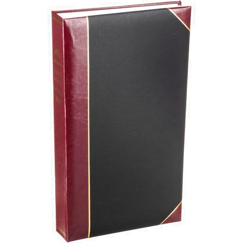 Pioneer Photo Albums Pioneer Ledger Bi-Directional Le Memo Album, Black Reverse