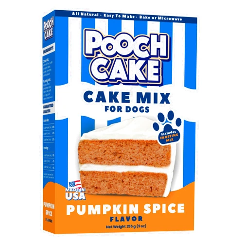 Pooch Cake Dog Birthday Cake Mix, Pumpkin Flavor