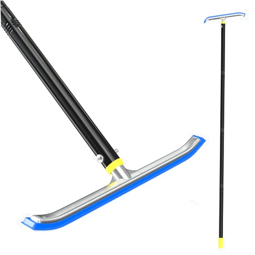 DEROFIT Pool Brush with Pole 8FT Extension Rod, 18