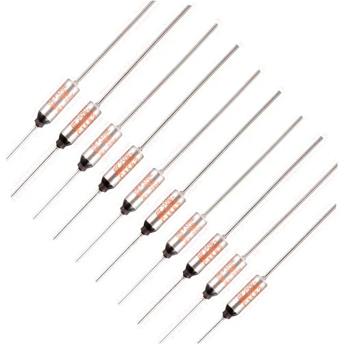 BOJACK SF70E SEFUSE 10A 250V Thermal Fuses 73 Degrees Celsius Thermal Cutoffs (Pack of 10)