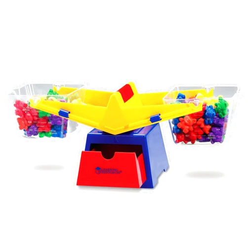 Learning Resources Baby Bear Balance Set, Weights & Counters, Multi-color (LER0779)