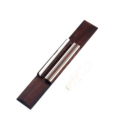 EXCEART Accessories for Parts Guitars Guitar Saddle Guitar Bridge Acoustic Guitar Nut Saddle and Nut Kit Wooden Guitar Bamboo Television