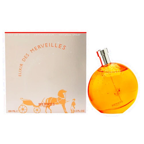 Hermes Elixir Des Merveilles Eau De Parfum for Women, 3.3 Fluid Ounce