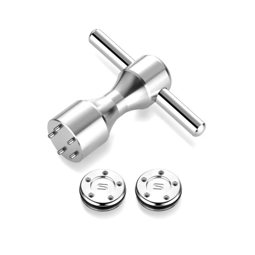 ROYMADE Golf Putter Weights for Scotty Cameron 2pcs 5g/10g/15g/20g/25g/30g/35g/40g/45g with Wrench Kit Set Compatible with Titleist Scotty Cameron Putter Newport