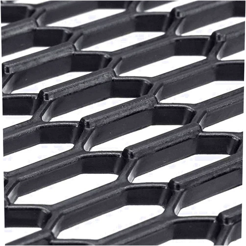 Tonchean Universal Honeycomb Mesh ABS Plastic Car Grill Mesh for Automotive 47.2x15.7x0.16 Hex Mesh Grill Spoiler Bumper Vent Car Styling Air Intake Racing Grilles