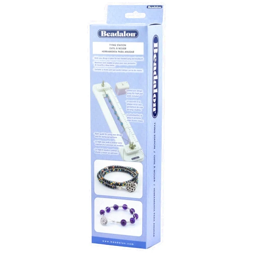 Beadalon Tying Station Made from Acrylic with Extra Foam Attachment