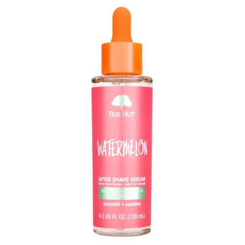 Tree Hut Watermelon After Shave Serum, Helps Keep Skin Smooth & Soothed After Shaving, Sensitive, 4.3 Fl Oz