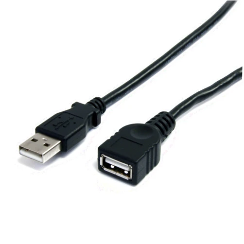 StarTech.com StarTech 10-ft USB A Male to USB A Female Extension Cable, Black USBEXTAA10BK