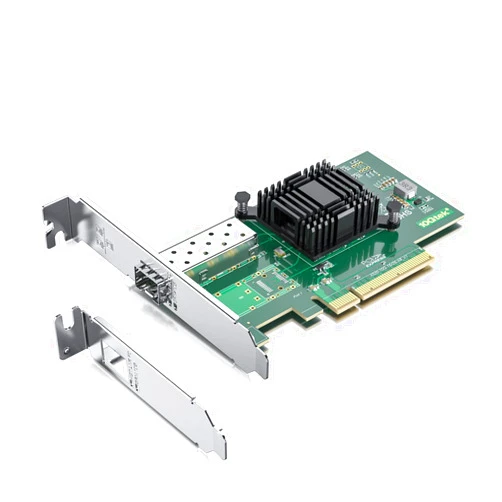 10Gtek 10Gb PCI-E NIC Network Card, Single SFP+ Port, with Intel 82599EN Controller, Ethernet LAN Adapter Support Windows Server/Linux/VMware, Compare to Intel X520-DA1(Intel E10G42BTDA)