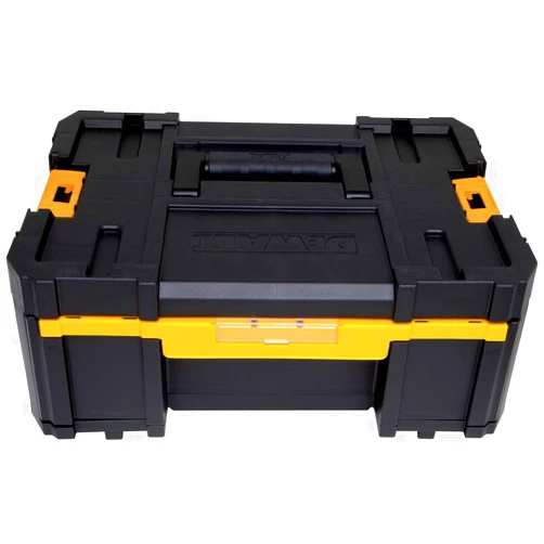 DEWALT Tool Organizer, TSTAK III, Single Deep Drawer, Heavy Duty Latches, Removable Compartments for Small Tools and Accessories (DWST17803)