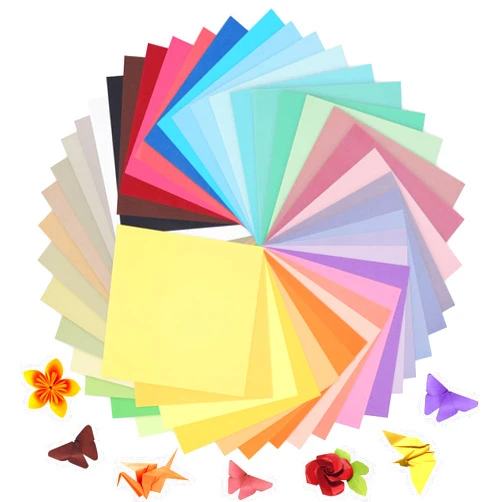Kyteazr Origami Paper 50 Colors 100 Sheets 6