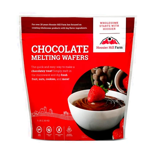 Hoosier Hill Farm Chocolate Melting Wafers, 5LB (Pack of 1)