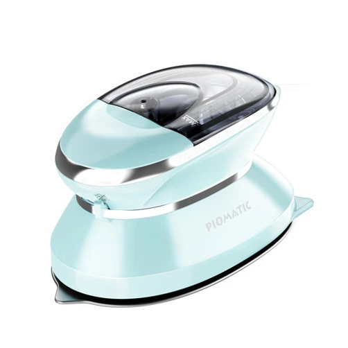 PIOMATIC Travel Iron Mini with Steam for Clothes with Dual Voltage, Portable Mini Ironing Machine with Non-Stick Soleplate, Small Iron for Sewing, Quilting and Handcraft