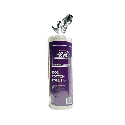KEV.C SKIN CARE PROFESSIONAL KEV.C Skin Care Premium 100% Cotton Roll 1lb - Made for Esthetics (1 Roll)