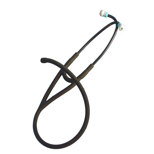 CardioTubes Compatible Replacement Tube by CardioTubes fits Littmann(r) MasterCardiologyI(r) and Littmann(r) Cardiology III(r) Stethoscopes - 7mm Binaurals Black on Black TUBING