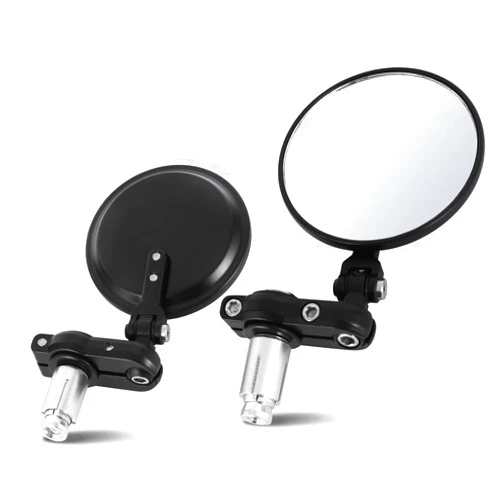 DNA MOTORING Pair of Motorcycle Side View Mirror Universal 7/8