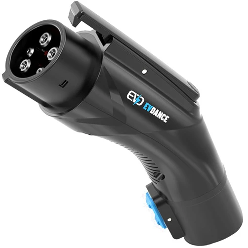 EVDANCE NACS to J1772 Charger Adapter, 48A & 250V Charging Adapter with Security Lock Certified, Compatible with All J1772 EVs, Wall & Mobile Chargers