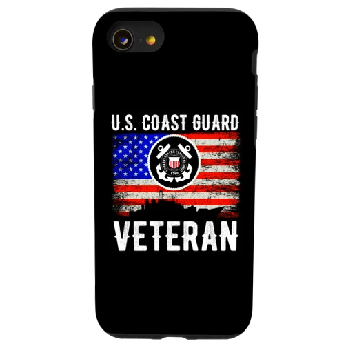 Enjoying A Military Employed In Guarding A Coast iPhone SE (2020) / 7 / 8 U.S. Coast Guard Veteran Forces Coast Guard Case