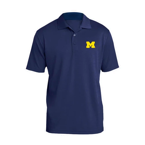 UGP Campus Apparel NCAA Primary Logo, Team Color Polo, College, University