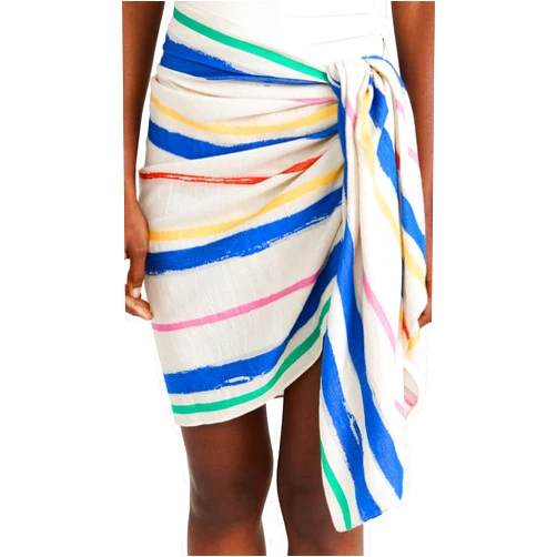 Kerri Rosenthal Women's Nomad Stripe Sarong
