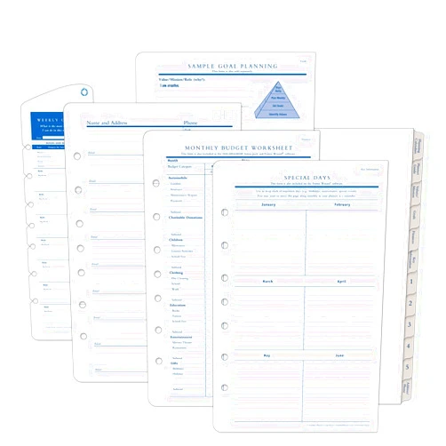 Franklin Covey FranklinCovey - Starter Pack - Coordinates w/All Planning Page Designs (Classic)