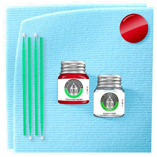 ERA Paints CHB/1975 - Radiance Red Pearl for JAGUAR Exact Match Automotive Touch Up Paint Jar - Essential Kit