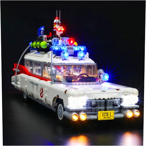 BRIKSMAX Led Lighting Kit for Ghostbusters ECTO-1 - Compatible with Lego 10274 Building Blocks Model- Not Include The Lego Set