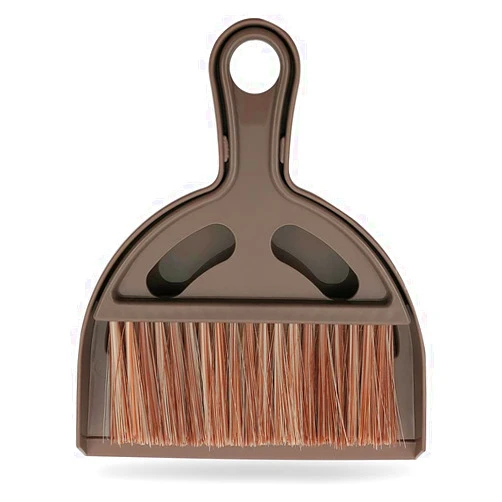 WDDBHSKN Mini Broom and Small Dustpan Brush - Mini Broom and Dustpan, Small Broom and Dustpan Set, Mini Dustpan and Brush Set, Small Dust pan and Brush Set, Hand Broom and Dustpan Set for Home/Camping/Pets.…