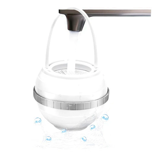 Xohny Bath Ball Filter - Water Filter Reduces Harmful Substances for Healthier and Smoother Skin, BPA Free, 8 Stages Bathtub Filter for Tub Faucet