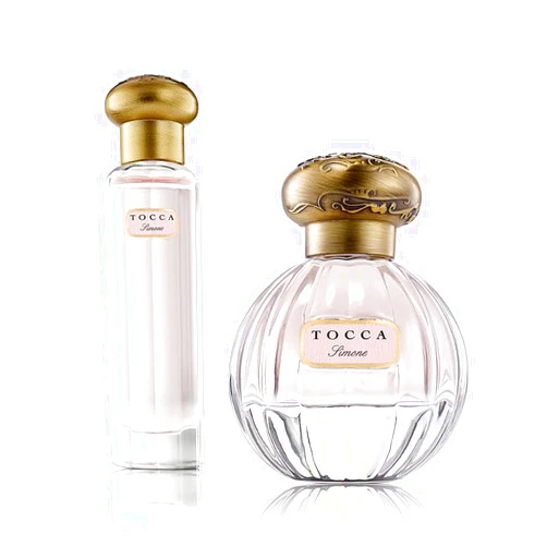Tocca Eau de Parfum Set for Women, Simone (20ml + 50ml) - Fresh Floral - Breezy, Sparkling, Radiant - Hand-Finished Bottle