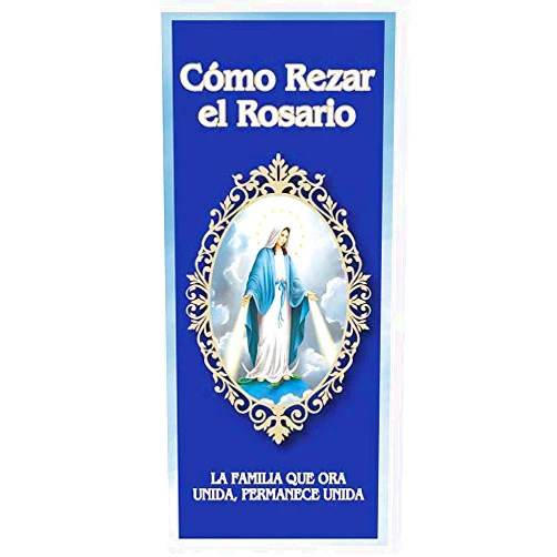 Autom Spanish How to Pray The Rosary Pamphlet - 100/pk (Como Rezar el Rosario)