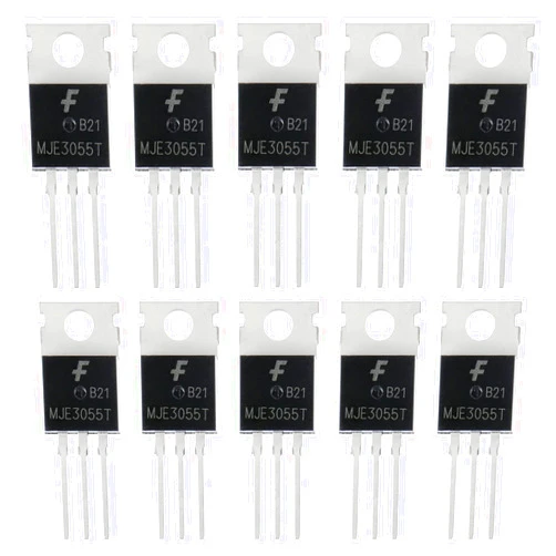 BOJACK MJE3055T 10A 60V NPN Transistor for General Purpose and Switching Applications-Replace MJE3055（Pack of 10)
