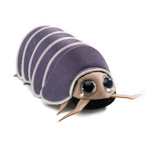 Folkmanis Mini Roly Poly Finger Puppet, Gray