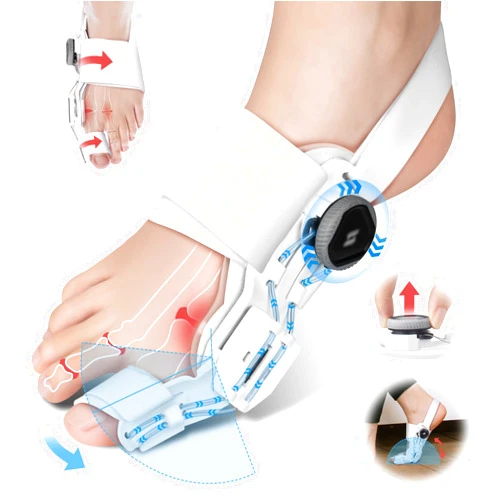 Ecqizer New Upgrade Bunion Corrector for Women & Men,Adjustable Knob Bunion Corrector for Women Big Toe,Bunion Splint for Bunion Relief,Orthopedic Toe Straightener Suitable for Left and Right Feet