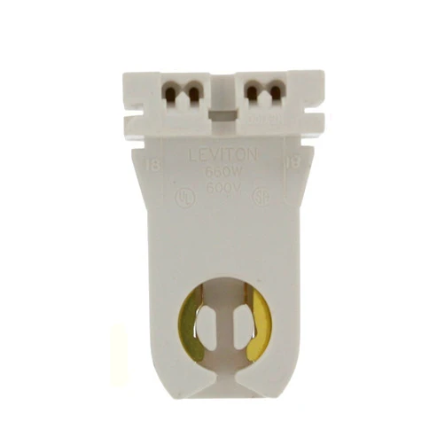 Leviton 13357 Medium Base Tall Profile LMPHLDR SNAP in