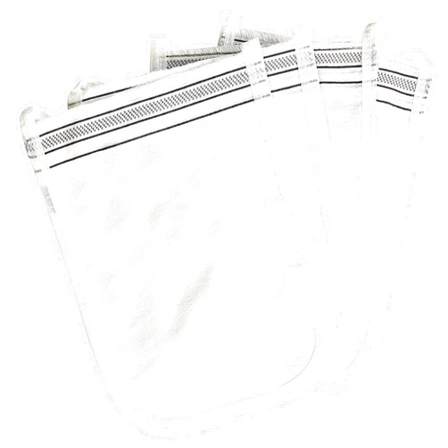 Cacala Turkish Exfoliating Gloves – Face & Body Exfoliation Mitts - Bath Hammam Spa Exfoliator Kese Glove - Body Scrub Glove to Remove Dead Skin – Brighten & Soften Skin – 4Pcs (White & Black)